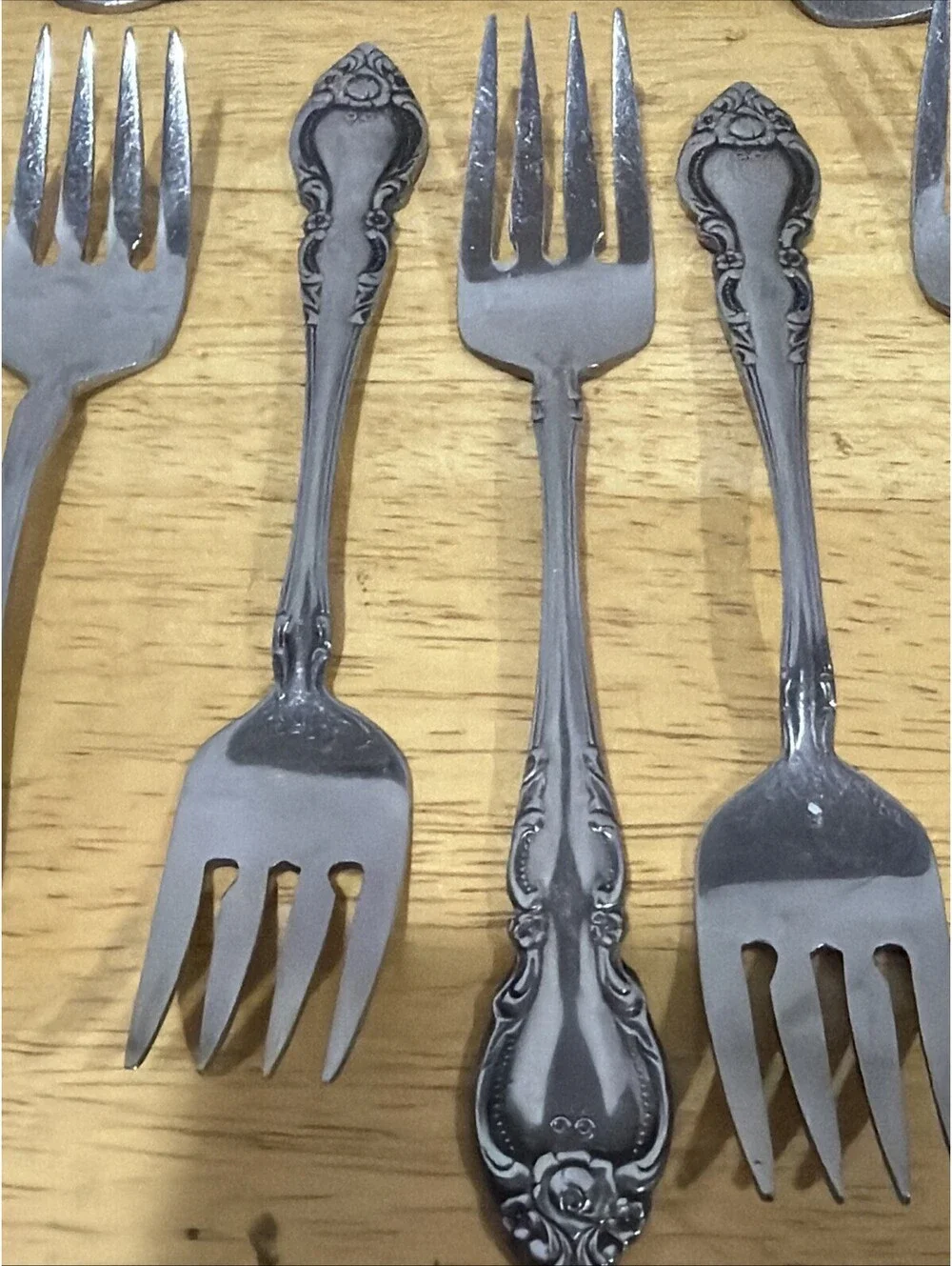 Oneida Northland Silver MALMAISON Old South Stainless Silverware Flatware Forks